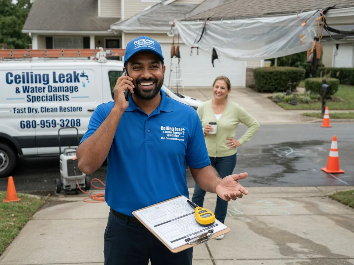 Ceiling Leak Cleanup Ooltewah, TN FAQs